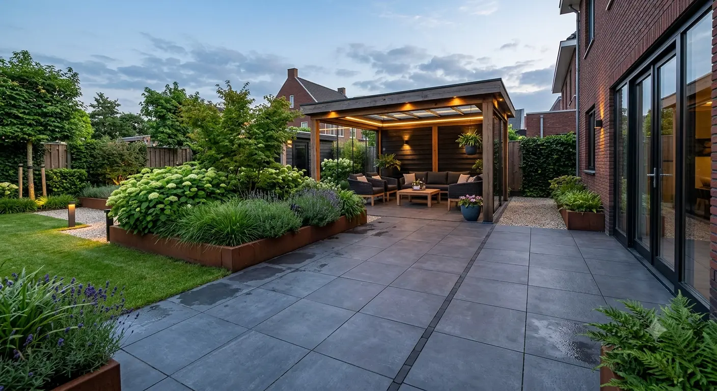Gerealiseerde luxe tuin Royal Garden